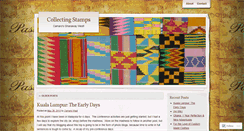 Desktop Screenshot of collectingstamps2012.wordpress.com