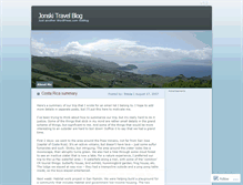 Tablet Screenshot of jonskitravel.wordpress.com