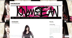 Desktop Screenshot of knomjean.wordpress.com