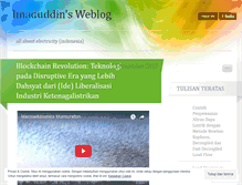 Tablet Screenshot of imadudd1n.wordpress.com