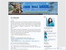 Tablet Screenshot of banmaixanhblog.wordpress.com