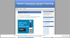 Desktop Screenshot of patientexperiencenwpctl.wordpress.com