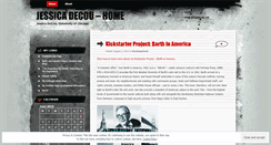 Desktop Screenshot of jessicadecou.wordpress.com