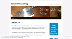 Desktop Screenshot of dinnerwithmike.wordpress.com