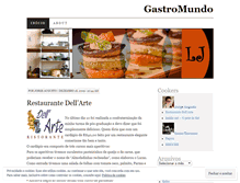 Tablet Screenshot of gastromundobylj.wordpress.com