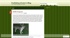 Desktop Screenshot of furkidsfoster.wordpress.com