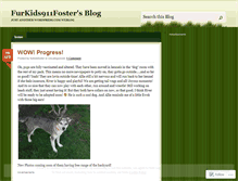 Tablet Screenshot of furkidsfoster.wordpress.com