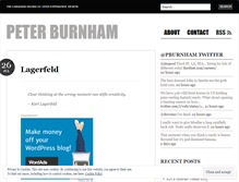 Tablet Screenshot of peterburnham.wordpress.com