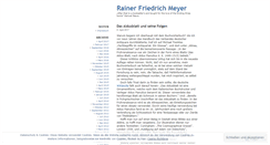 Desktop Screenshot of meyerbuch.wordpress.com