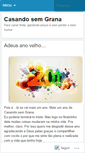 Mobile Screenshot of casandosemgrana.wordpress.com