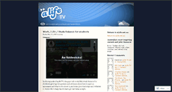 Desktop Screenshot of alifetv.wordpress.com