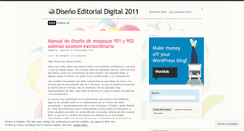 Desktop Screenshot of editorialdigital2011.wordpress.com