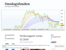 Tablet Screenshot of onsdagsfonden.wordpress.com