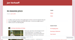 Desktop Screenshot of janverhoeff.wordpress.com