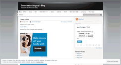 Desktop Screenshot of donovandavidqprp.wordpress.com