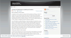 Desktop Screenshot of elmejorbelleza.wordpress.com