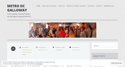 Desktop Screenshot of metrodcgalloway.wordpress.com