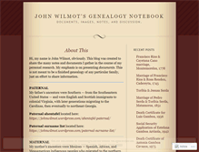 Tablet Screenshot of johnwilmot.wordpress.com