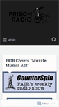 Mobile Screenshot of prisonradio.wordpress.com