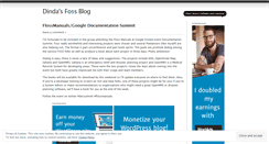 Desktop Screenshot of dindafoss.wordpress.com