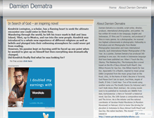 Tablet Screenshot of damiendematra.wordpress.com
