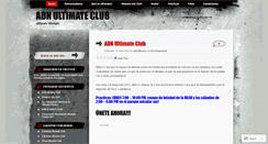 Desktop Screenshot of adnultimateclub.wordpress.com