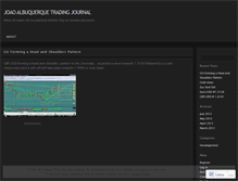Tablet Screenshot of joaoalbuq.wordpress.com