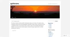 Desktop Screenshot of agirlinruins.wordpress.com