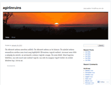 Tablet Screenshot of agirlinruins.wordpress.com