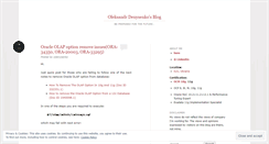 Desktop Screenshot of odenysenko.wordpress.com