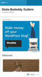 Mobile Screenshot of dedabadaddy.wordpress.com