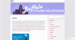 Desktop Screenshot of buffaloyoungvolunteers.wordpress.com