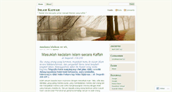 Desktop Screenshot of agusnur.wordpress.com