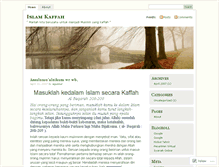 Tablet Screenshot of agusnur.wordpress.com