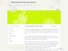 Tablet Screenshot of feelinggogi.wordpress.com