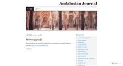 Desktop Screenshot of andalusianjournal.wordpress.com