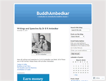 Tablet Screenshot of buddhambedkar.wordpress.com