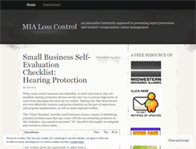 Tablet Screenshot of mialosscontrol.wordpress.com