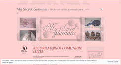 Desktop Screenshot of mysweetglamour.wordpress.com