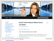 Tablet Screenshot of marketprofitpro.wordpress.com