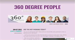 Desktop Screenshot of 360degreepeople.wordpress.com