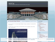 Tablet Screenshot of heptadesain.wordpress.com