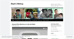 Desktop Screenshot of elijahangel.wordpress.com
