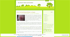 Desktop Screenshot of mygreenhomeandgarden.wordpress.com
