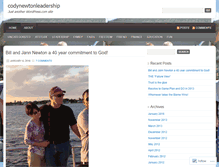Tablet Screenshot of codynewtonleadership.wordpress.com
