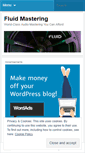 Mobile Screenshot of fluidmastering.wordpress.com