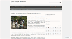 Desktop Screenshot of comomejorarlamemoria.wordpress.com