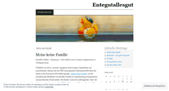 Desktop Screenshot of entegutallesgut.wordpress.com