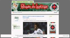 Desktop Screenshot of blogaodoipatinga.wordpress.com