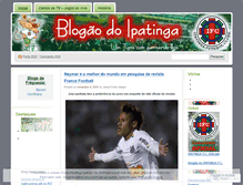 Tablet Screenshot of blogaodoipatinga.wordpress.com